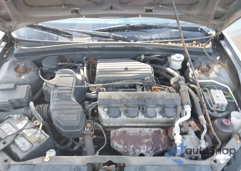 2004 Honda Civic Ex из США, поврежденный, VIN 2HGES26744H535254